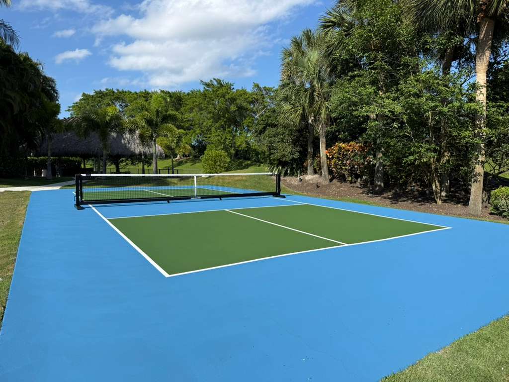 Pickleball court in Indiana