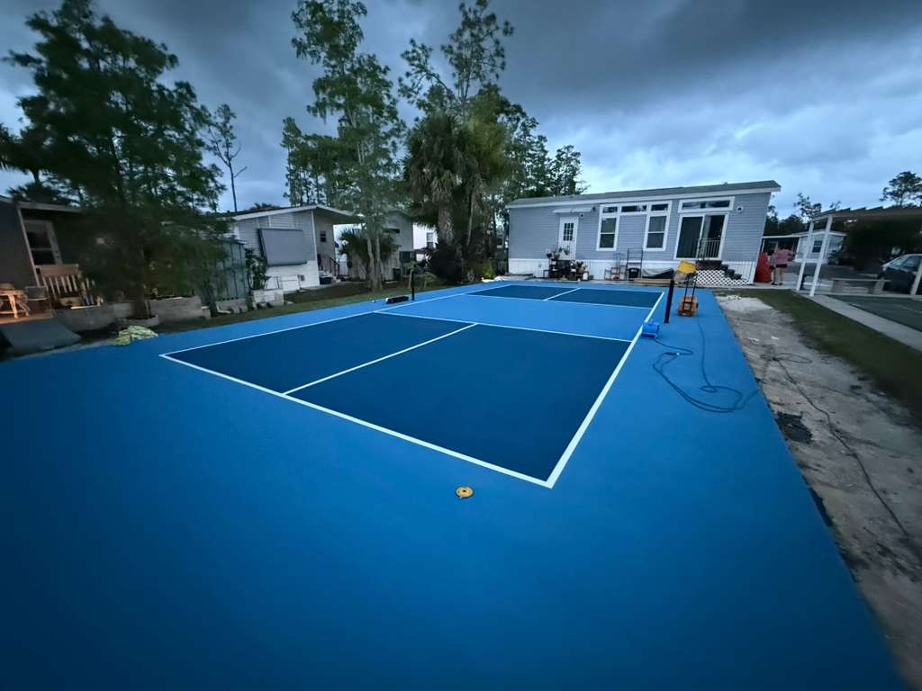 RV park pickleball court
